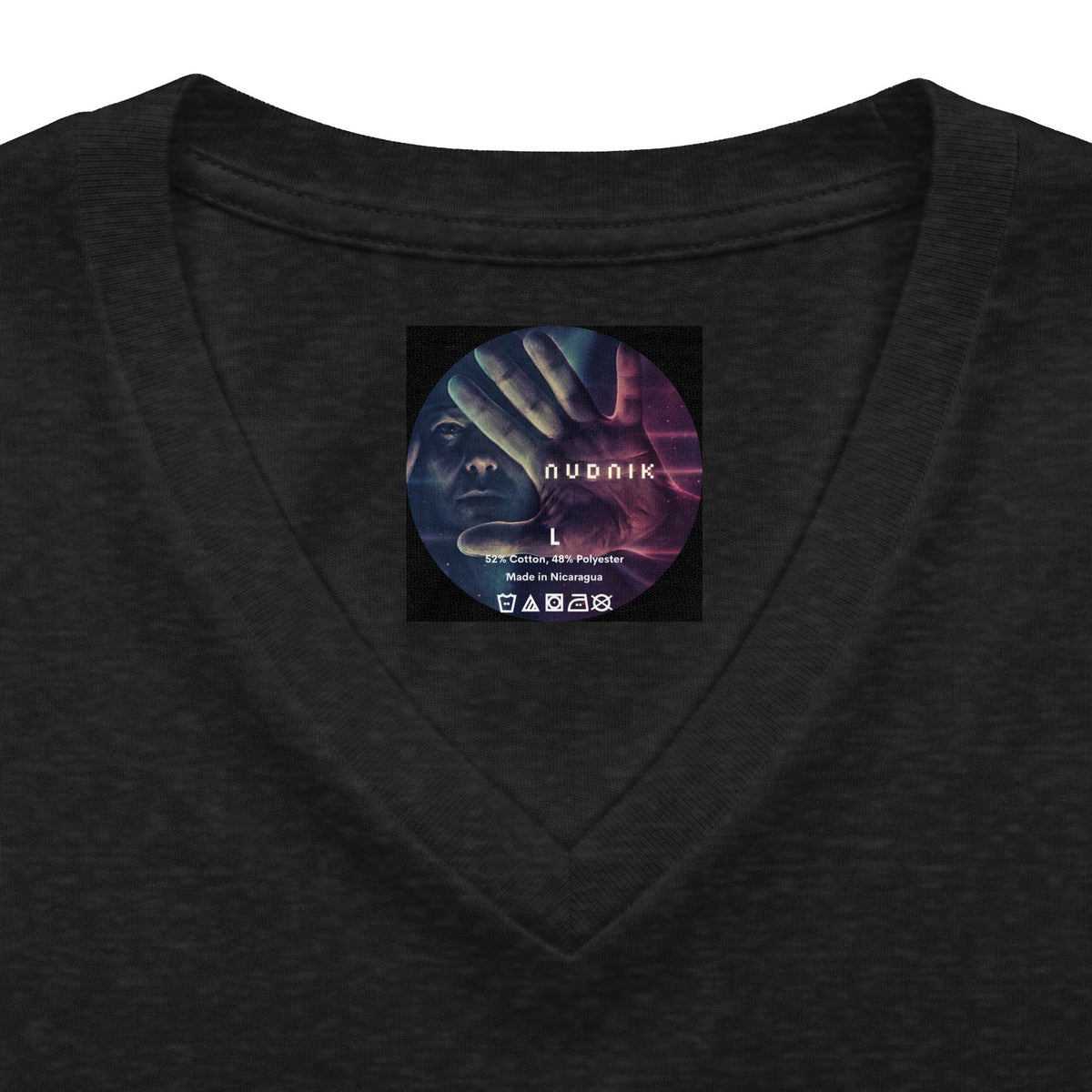NUDNIK Logo V-Neck Tee