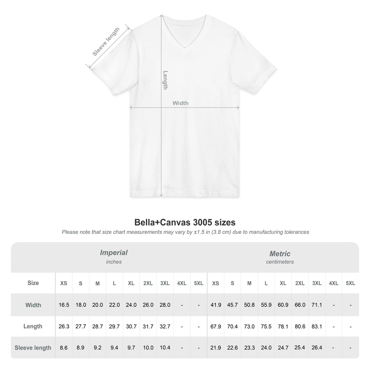 NUDNIK Logo V-Neck Tee